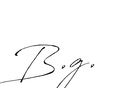 How to make B.g. name signature. Use Antro_Vectra style for creating short signs online. This is the latest handwritten sign. B.g. signature style 6 images and pictures png