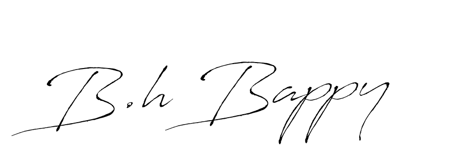 Also You can easily find your signature by using the search form. We will create B.h Bappy name handwritten signature images for you free of cost using Antro_Vectra sign style. B.h Bappy signature style 6 images and pictures png