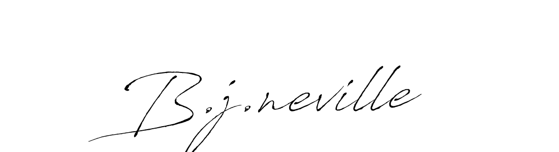 Antro_Vectra is a professional signature style that is perfect for those who want to add a touch of class to their signature. It is also a great choice for those who want to make their signature more unique. Get B.j.neville name to fancy signature for free. B.j.neville signature style 6 images and pictures png