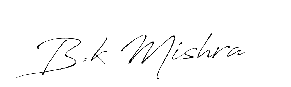 How to make B.k Mishra signature? Antro_Vectra is a professional autograph style. Create handwritten signature for B.k Mishra name. B.k Mishra signature style 6 images and pictures png