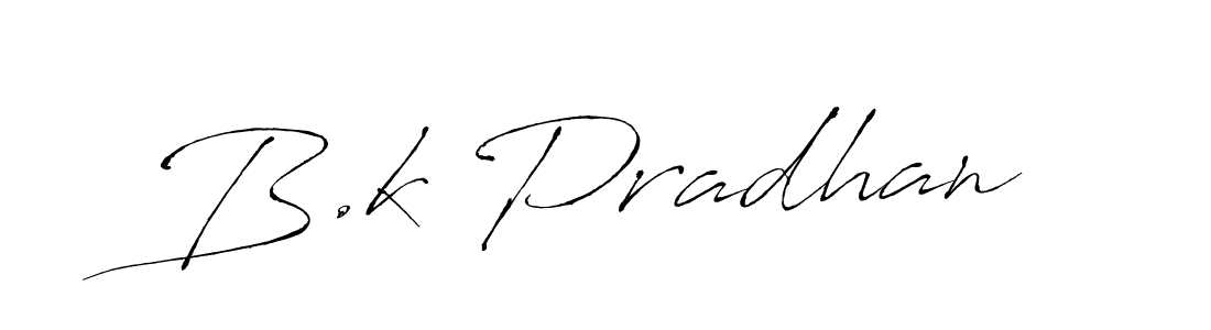 if you are searching for the best signature style for your name B.k Pradhan. so please give up your signature search. here we have designed multiple signature styles  using Antro_Vectra. B.k Pradhan signature style 6 images and pictures png