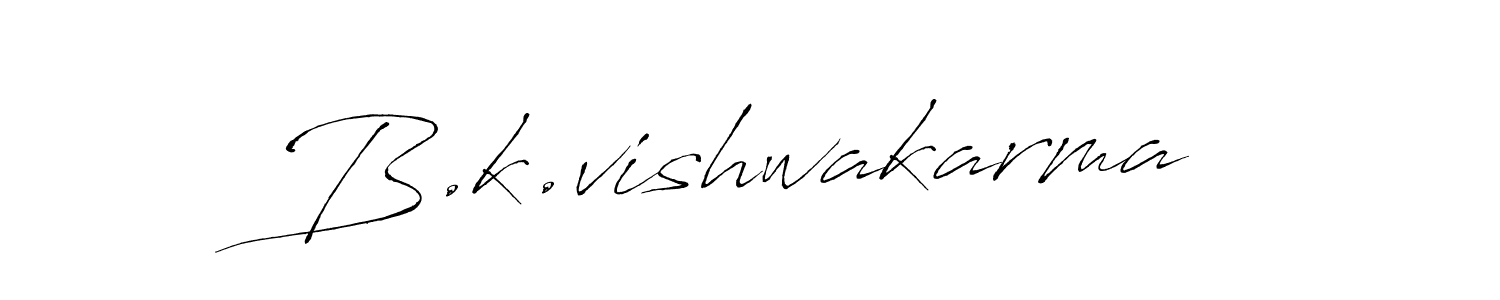 Make a beautiful signature design for name B.k.vishwakarma. Use this online signature maker to create a handwritten signature for free. B.k.vishwakarma signature style 6 images and pictures png