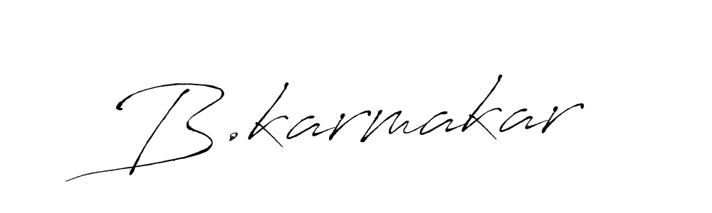 How to Draw B.karmakar signature style? Antro_Vectra is a latest design signature styles for name B.karmakar. B.karmakar signature style 6 images and pictures png