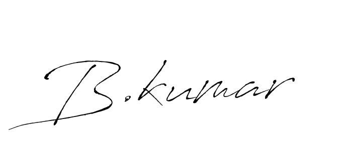 Use a signature maker to create a handwritten signature online. With this signature software, you can design (Antro_Vectra) your own signature for name B.kumar. B.kumar signature style 6 images and pictures png