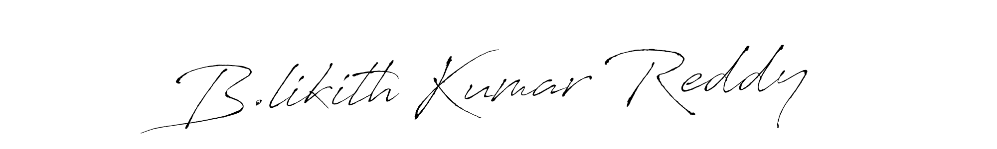 You can use this online signature creator to create a handwritten signature for the name B.likith Kumar Reddy. This is the best online autograph maker. B.likith Kumar Reddy signature style 6 images and pictures png