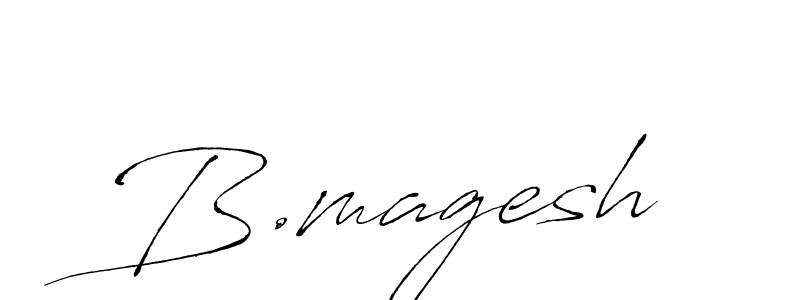 if you are searching for the best signature style for your name B.magesh. so please give up your signature search. here we have designed multiple signature styles  using Antro_Vectra. B.magesh signature style 6 images and pictures png