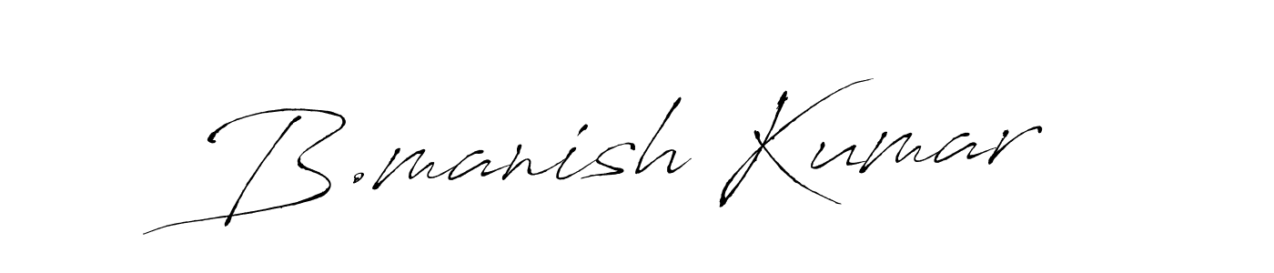 How to Draw B.manish Kumar signature style? Antro_Vectra is a latest design signature styles for name B.manish Kumar. B.manish Kumar signature style 6 images and pictures png