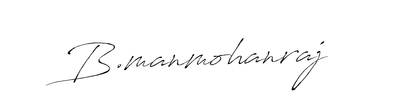 How to Draw B.manmohanraj signature style? Antro_Vectra is a latest design signature styles for name B.manmohanraj. B.manmohanraj signature style 6 images and pictures png