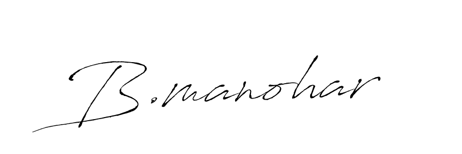 Make a beautiful signature design for name B.manohar. Use this online signature maker to create a handwritten signature for free. B.manohar signature style 6 images and pictures png