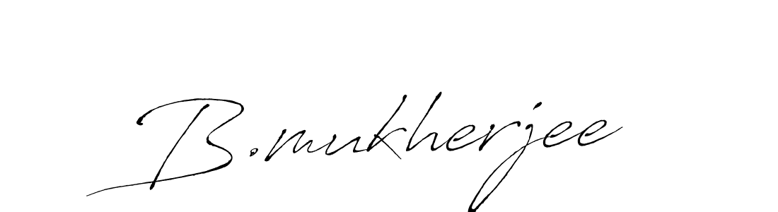 Also we have B.mukherjee name is the best signature style. Create professional handwritten signature collection using Antro_Vectra autograph style. B.mukherjee signature style 6 images and pictures png