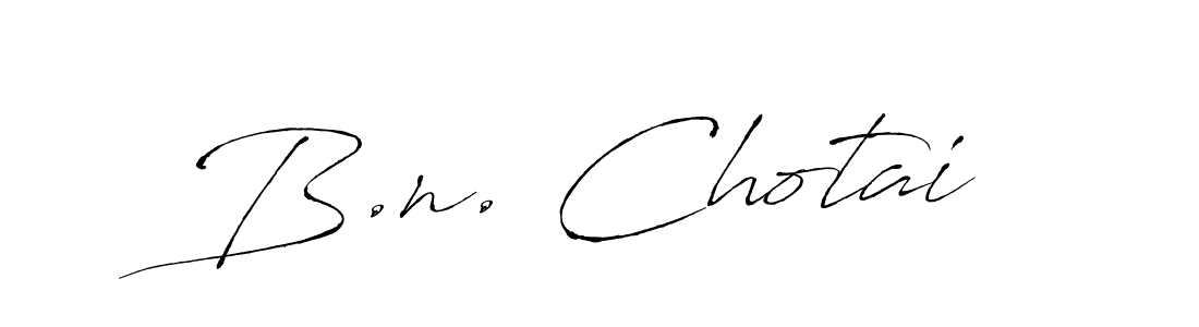 Once you've used our free online signature maker to create your best signature Antro_Vectra style, it's time to enjoy all of the benefits that B.n. Chotai name signing documents. B.n. Chotai signature style 6 images and pictures png