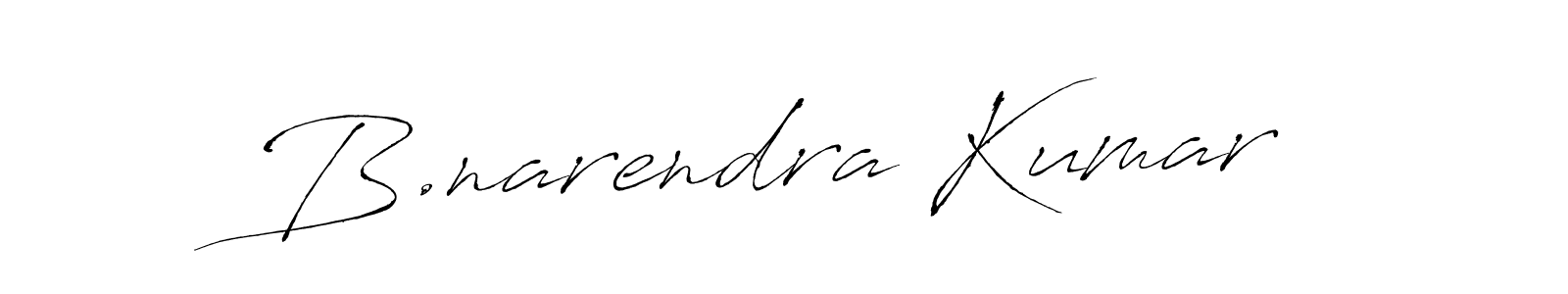Also we have B.narendra Kumar name is the best signature style. Create professional handwritten signature collection using Antro_Vectra autograph style. B.narendra Kumar signature style 6 images and pictures png