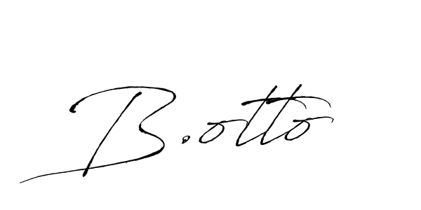 How to make B.otto signature? Antro_Vectra is a professional autograph style. Create handwritten signature for B.otto name. B.otto signature style 6 images and pictures png
