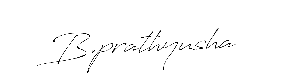 How to make B.prathyusha signature? Antro_Vectra is a professional autograph style. Create handwritten signature for B.prathyusha name. B.prathyusha signature style 6 images and pictures png