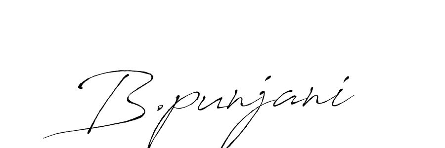 It looks lik you need a new signature style for name B.punjani. Design unique handwritten (Antro_Vectra) signature with our free signature maker in just a few clicks. B.punjani signature style 6 images and pictures png