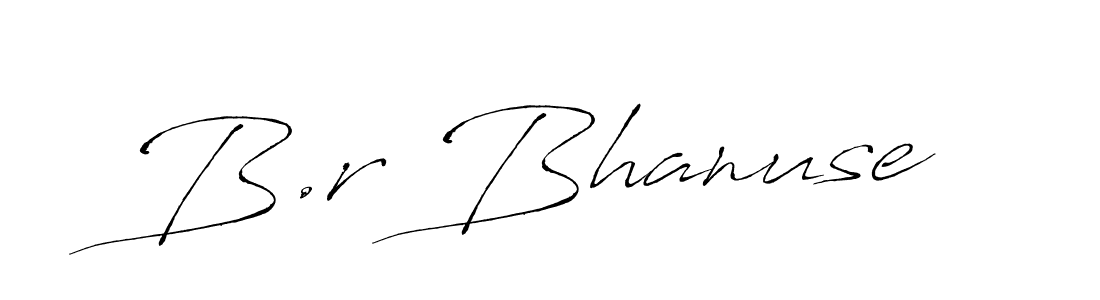 Also we have B.r Bhanuse name is the best signature style. Create professional handwritten signature collection using Antro_Vectra autograph style. B.r Bhanuse signature style 6 images and pictures png