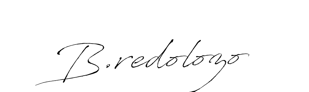 Antro_Vectra is a professional signature style that is perfect for those who want to add a touch of class to their signature. It is also a great choice for those who want to make their signature more unique. Get B.redolozo name to fancy signature for free. B.redolozo signature style 6 images and pictures png