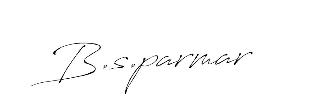 B.s.parmar stylish signature style. Best Handwritten Sign (Antro_Vectra) for my name. Handwritten Signature Collection Ideas for my name B.s.parmar. B.s.parmar signature style 6 images and pictures png