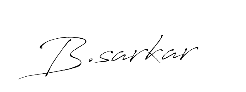 How to make B.sarkar signature? Antro_Vectra is a professional autograph style. Create handwritten signature for B.sarkar name. B.sarkar signature style 6 images and pictures png