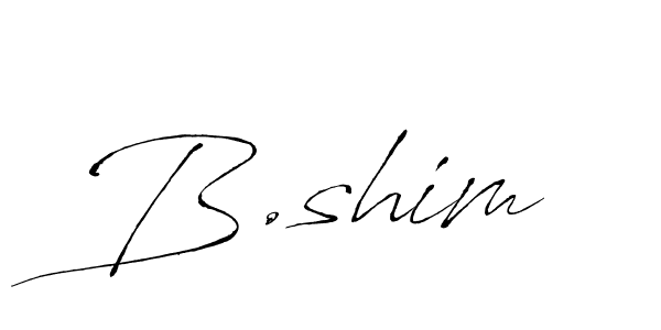 Once you've used our free online signature maker to create your best signature Antro_Vectra style, it's time to enjoy all of the benefits that B.shim name signing documents. B.shim signature style 6 images and pictures png