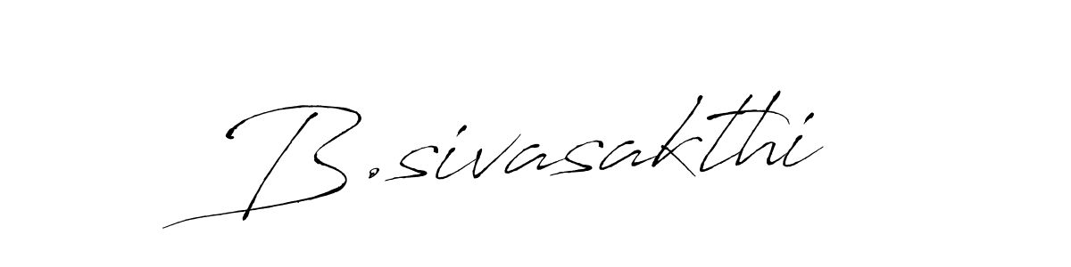 Use a signature maker to create a handwritten signature online. With this signature software, you can design (Antro_Vectra) your own signature for name B.sivasakthi. B.sivasakthi signature style 6 images and pictures png