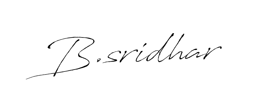 if you are searching for the best signature style for your name B.sridhar. so please give up your signature search. here we have designed multiple signature styles  using Antro_Vectra. B.sridhar signature style 6 images and pictures png