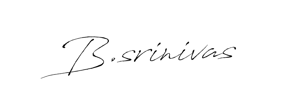 B.srinivas stylish signature style. Best Handwritten Sign (Antro_Vectra) for my name. Handwritten Signature Collection Ideas for my name B.srinivas. B.srinivas signature style 6 images and pictures png