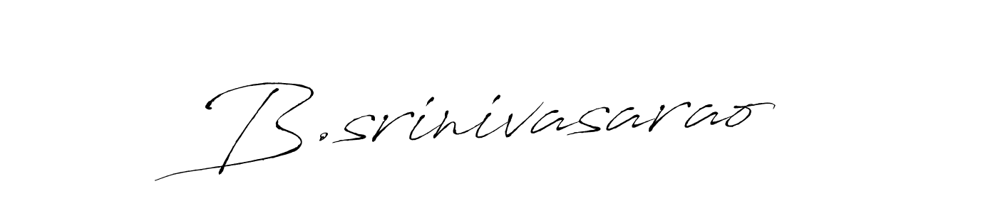 You should practise on your own different ways (Antro_Vectra) to write your name (B.srinivasarao) in signature. don't let someone else do it for you. B.srinivasarao signature style 6 images and pictures png