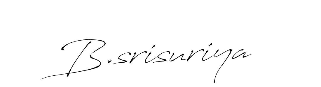 How to Draw B.srisuriya signature style? Antro_Vectra is a latest design signature styles for name B.srisuriya. B.srisuriya signature style 6 images and pictures png