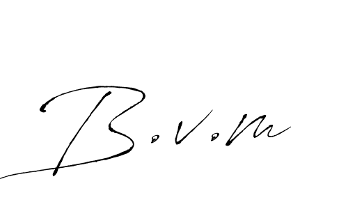 Best and Professional Signature Style for B.v.m. Antro_Vectra Best Signature Style Collection. B.v.m signature style 6 images and pictures png