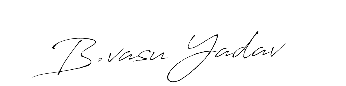 Also You can easily find your signature by using the search form. We will create B.vasu Yadav name handwritten signature images for you free of cost using Antro_Vectra sign style. B.vasu Yadav signature style 6 images and pictures png