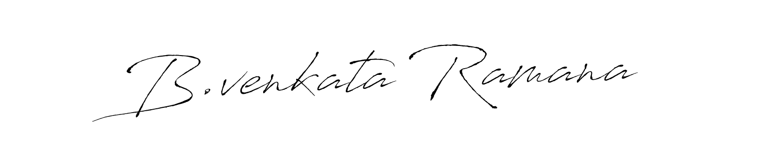 You should practise on your own different ways (Antro_Vectra) to write your name (B.venkata Ramana) in signature. don't let someone else do it for you. B.venkata Ramana signature style 6 images and pictures png