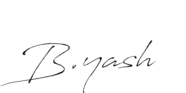 How to make B.yash name signature. Use Antro_Vectra style for creating short signs online. This is the latest handwritten sign. B.yash signature style 6 images and pictures png