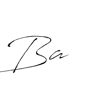 Antro_Vectra is a professional signature style that is perfect for those who want to add a touch of class to their signature. It is also a great choice for those who want to make their signature more unique. Get Ba  name to fancy signature for free. Ba  signature style 6 images and pictures png