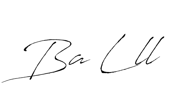 How to make Ba Lll signature? Antro_Vectra is a professional autograph style. Create handwritten signature for Ba Lll name. Ba Lll signature style 6 images and pictures png