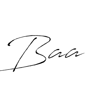 Use a signature maker to create a handwritten signature online. With this signature software, you can design (Antro_Vectra) your own signature for name Baa. Baa signature style 6 images and pictures png