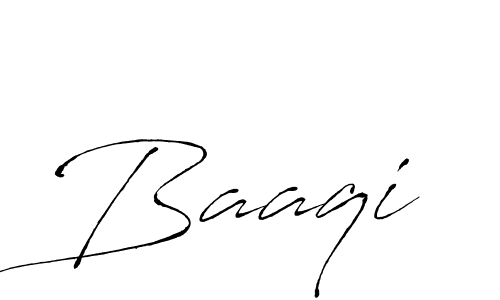 Baaqi stylish signature style. Best Handwritten Sign (Antro_Vectra) for my name. Handwritten Signature Collection Ideas for my name Baaqi. Baaqi signature style 6 images and pictures png