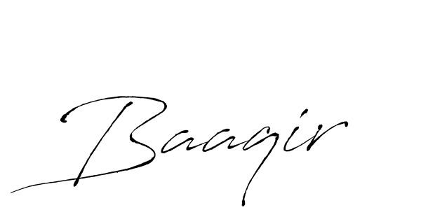 How to make Baaqir name signature. Use Antro_Vectra style for creating short signs online. This is the latest handwritten sign. Baaqir signature style 6 images and pictures png