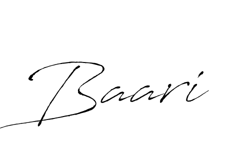 How to make Baari name signature. Use Antro_Vectra style for creating short signs online. This is the latest handwritten sign. Baari signature style 6 images and pictures png