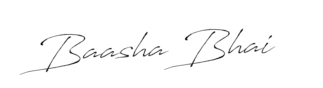 Make a beautiful signature design for name Baasha Bhai. With this signature (Antro_Vectra) style, you can create a handwritten signature for free. Baasha Bhai signature style 6 images and pictures png
