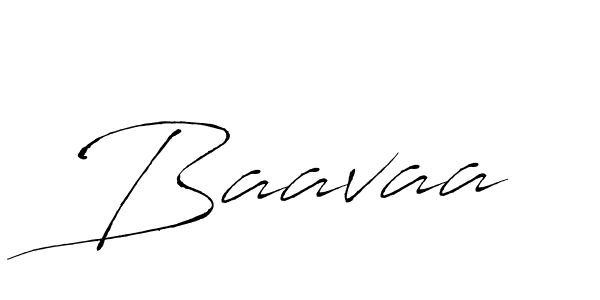 Make a beautiful signature design for name Baavaa. With this signature (Antro_Vectra) style, you can create a handwritten signature for free. Baavaa signature style 6 images and pictures png