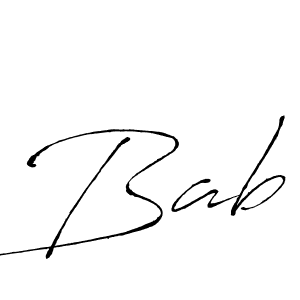 Bab stylish signature style. Best Handwritten Sign (Antro_Vectra) for my name. Handwritten Signature Collection Ideas for my name Bab. Bab signature style 6 images and pictures png