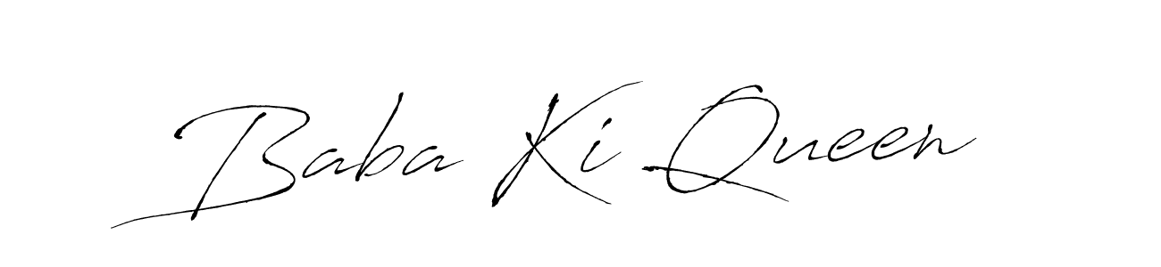 It looks lik you need a new signature style for name Baba Ki Queen. Design unique handwritten (Antro_Vectra) signature with our free signature maker in just a few clicks. Baba Ki Queen signature style 6 images and pictures png