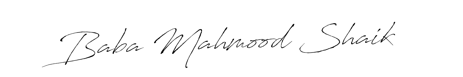 You should practise on your own different ways (Antro_Vectra) to write your name (Baba Mahmood Shaik) in signature. don't let someone else do it for you. Baba Mahmood Shaik signature style 6 images and pictures png