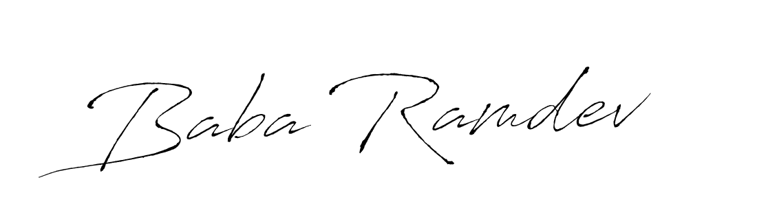 Make a beautiful signature design for name Baba Ramdev. With this signature (Antro_Vectra) style, you can create a handwritten signature for free. Baba Ramdev signature style 6 images and pictures png