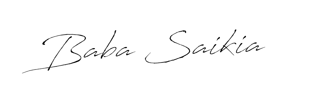 if you are searching for the best signature style for your name Baba Saikia. so please give up your signature search. here we have designed multiple signature styles  using Antro_Vectra. Baba Saikia signature style 6 images and pictures png