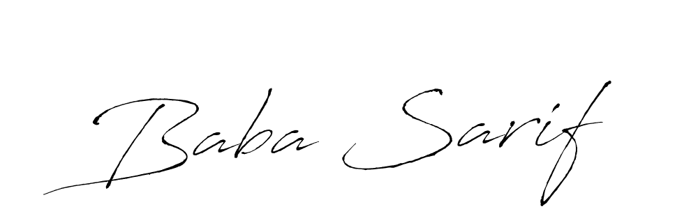 Once you've used our free online signature maker to create your best signature Antro_Vectra style, it's time to enjoy all of the benefits that Baba Sarif name signing documents. Baba Sarif signature style 6 images and pictures png
