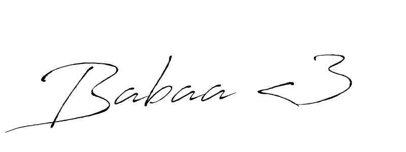 The best way (Antro_Vectra) to make a short signature is to pick only two or three words in your name. The name Babaa <3 include a total of six letters. For converting this name. Babaa <3 signature style 6 images and pictures png