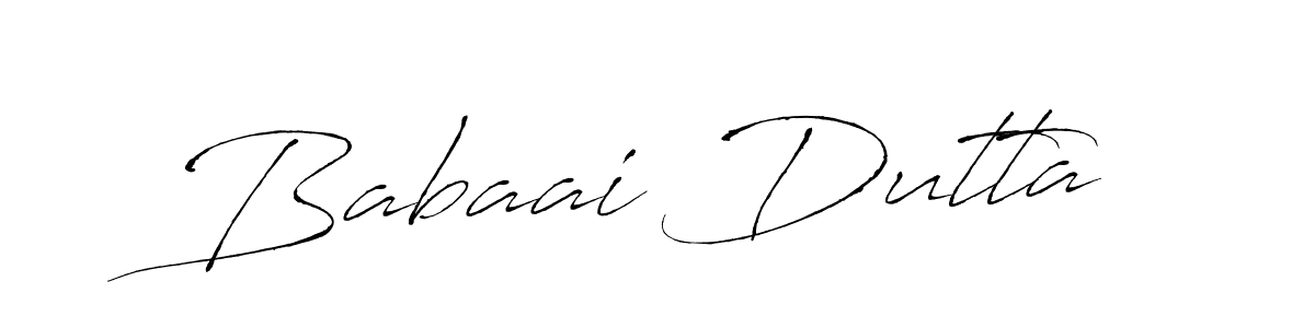 You should practise on your own different ways (Antro_Vectra) to write your name (Babaai Dutta) in signature. don't let someone else do it for you. Babaai Dutta signature style 6 images and pictures png