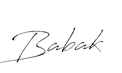 Use a signature maker to create a handwritten signature online. With this signature software, you can design (Antro_Vectra) your own signature for name Babak. Babak signature style 6 images and pictures png